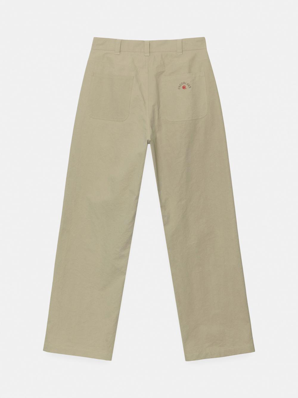 オックスフォードコットンパンツ (ベージュ) | ENZO BLUES | HANA(ハナ) #18