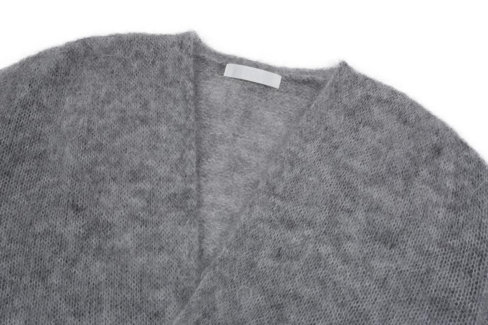 アンゴラウールラップニット（グレー） | ASURA | HANA(ハナ) #19