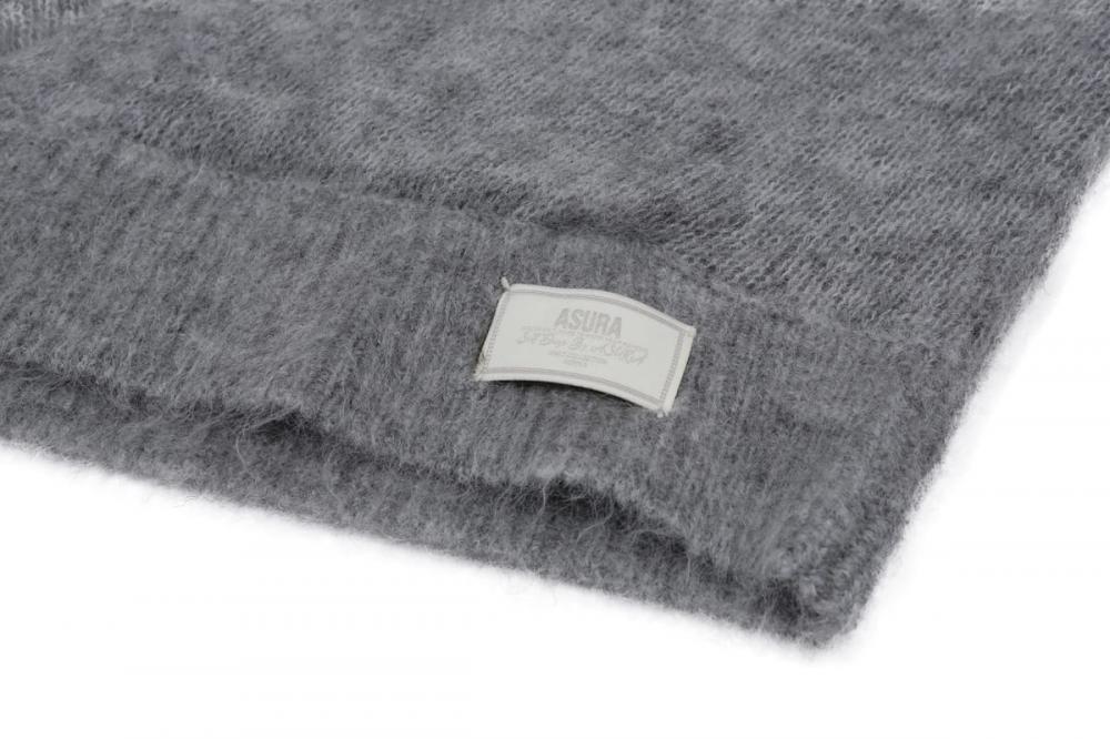 アンゴラウールラップニット（グレー） | ASURA | HANA(ハナ) #21