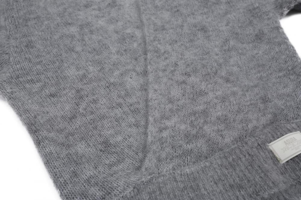アンゴラウールラップニット（グレー） | ASURA | HANA(ハナ) #22
