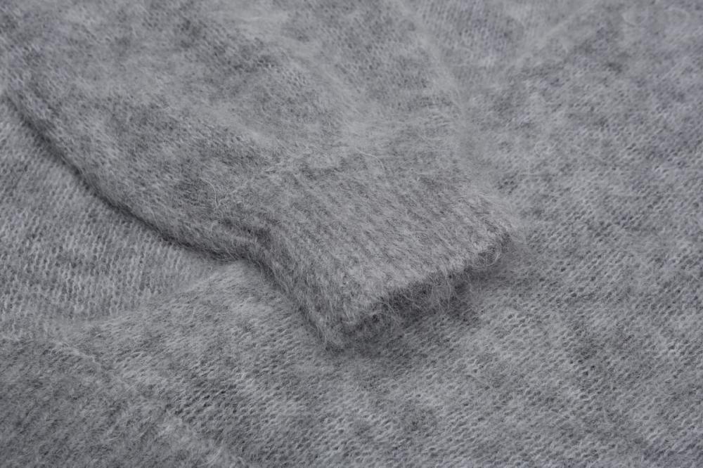 アンゴラウールラップニット（グレー） | ASURA | HANA(ハナ) #23