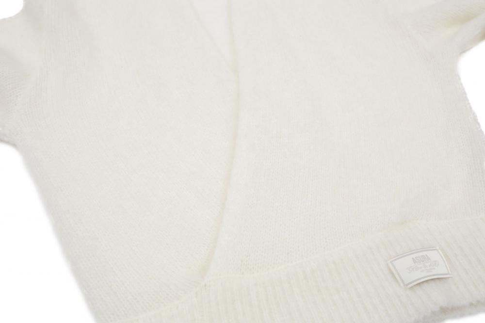 アンゴラウールラップニット（アイボリー） | ASURA | HANA(ハナ) #25