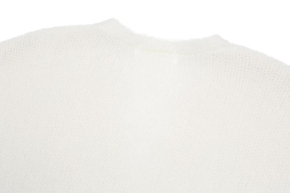 アンゴラウールラップニット（アイボリー） | ASURA | HANA(ハナ) #27