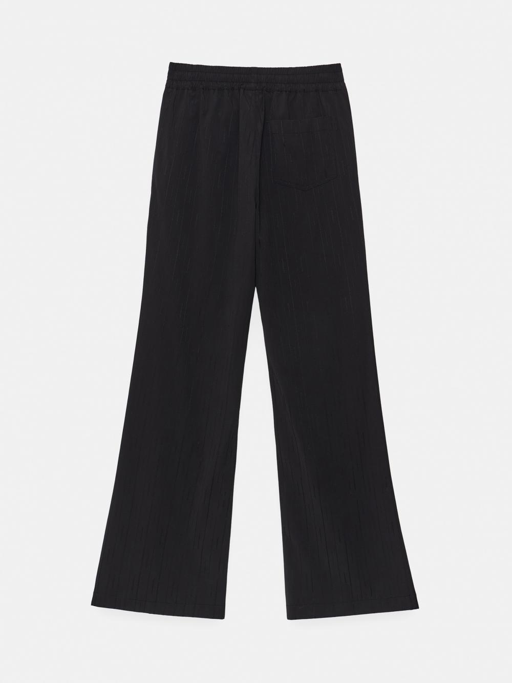 シャドーストライプバンディングブーツカットパンツ (ブラック) | ENZO BLUES | HANA(ハナ) #11