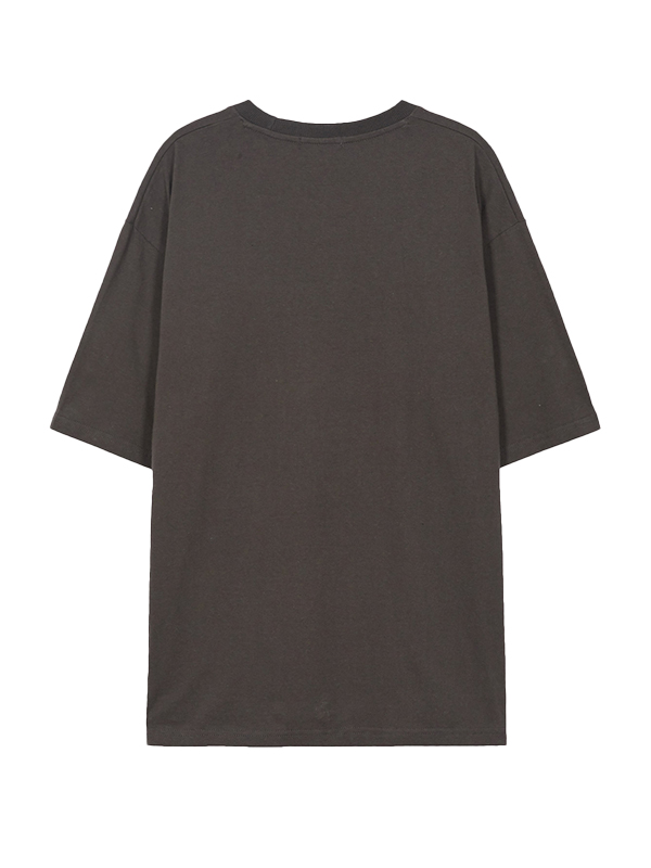 フルーティヴィンテージオーバーフィットTシャツ（チャコール） | ILLIGO | HANA(ハナ) #5