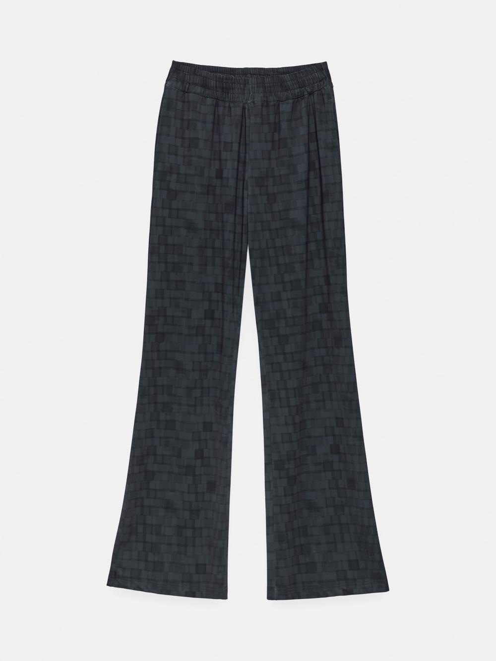 タイルバンディングブーツカットパンツ (ネイビー) | ENZO BLUES | HANA(ハナ) #13