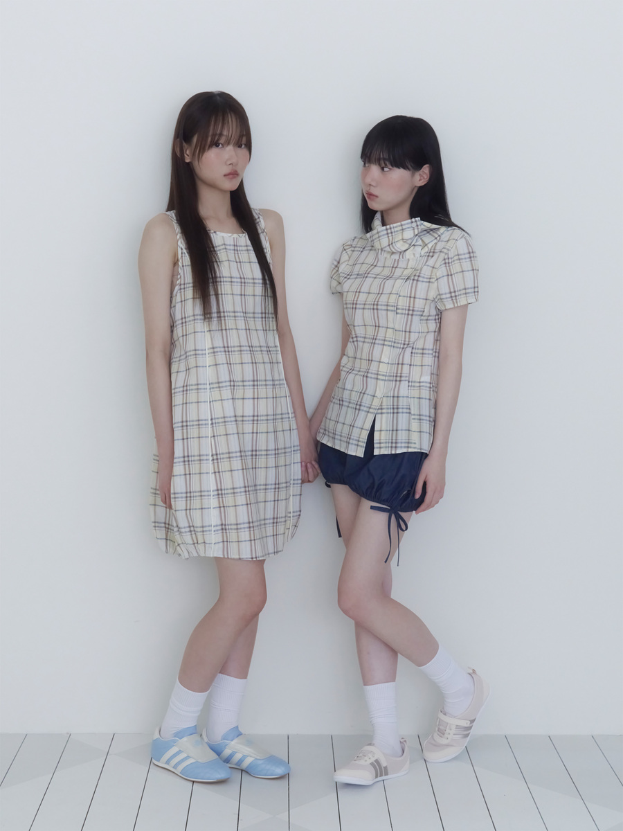 パンプキントゥインクルデニムショートパンツ（ブルー） | ONSKA | HANA(ハナ) #15