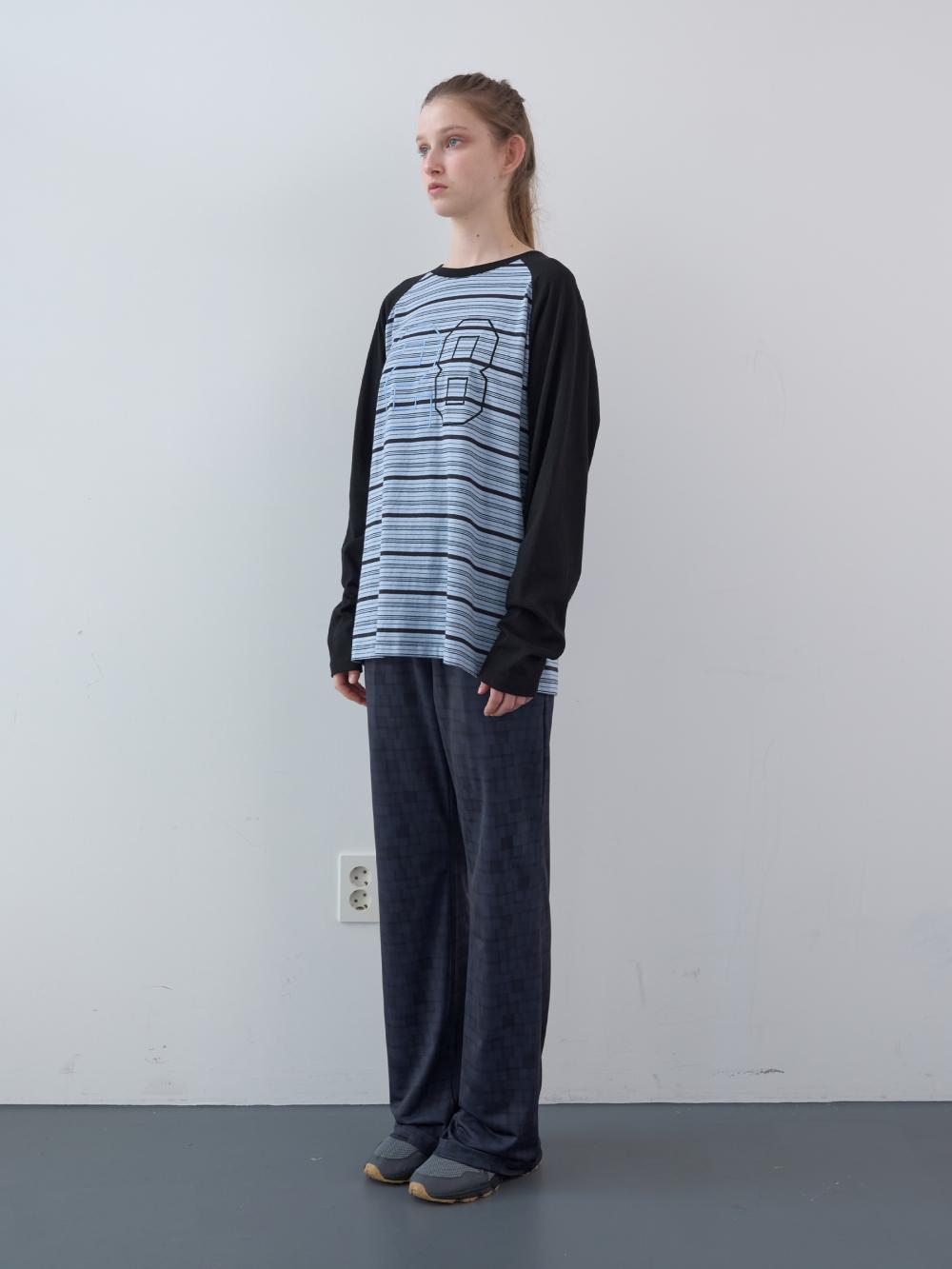 タイルバンディングブーツカットパンツ (ネイビー) | ENZO BLUES | HANA(ハナ) #3