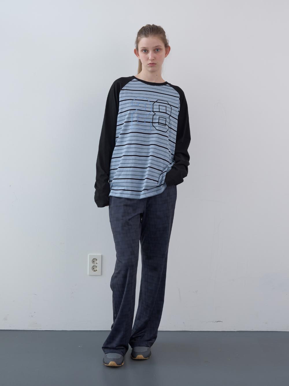 タイルバンディングブーツカットパンツ (ネイビー) | ENZO BLUES | HANA(ハナ) #5