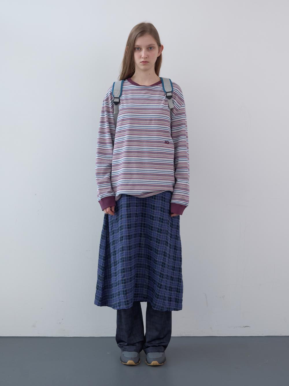 タイルバンディングブーツカットパンツ (ネイビー) | ENZO BLUES | HANA(ハナ) #6