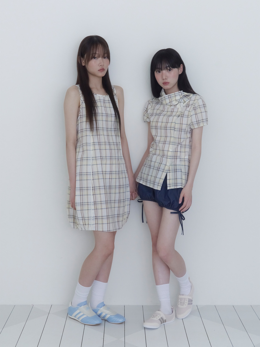 パンプキントゥインクルデニムショートパンツ（ブルー） | ONSKA | HANA(ハナ) #14