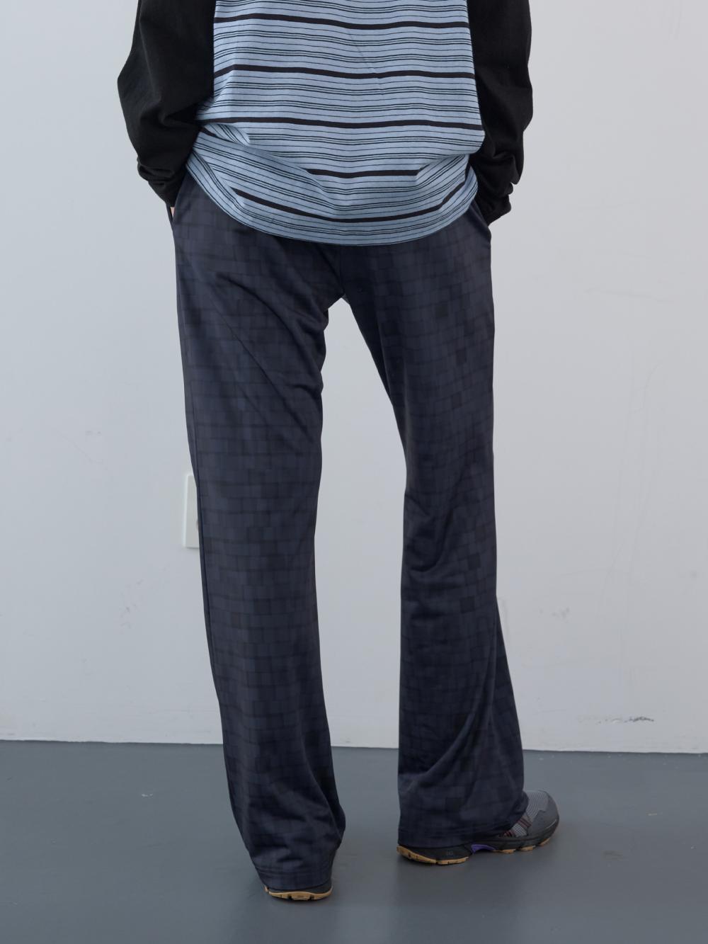 タイルバンディングブーツカットパンツ (ネイビー) | ENZO BLUES | HANA(ハナ) #12