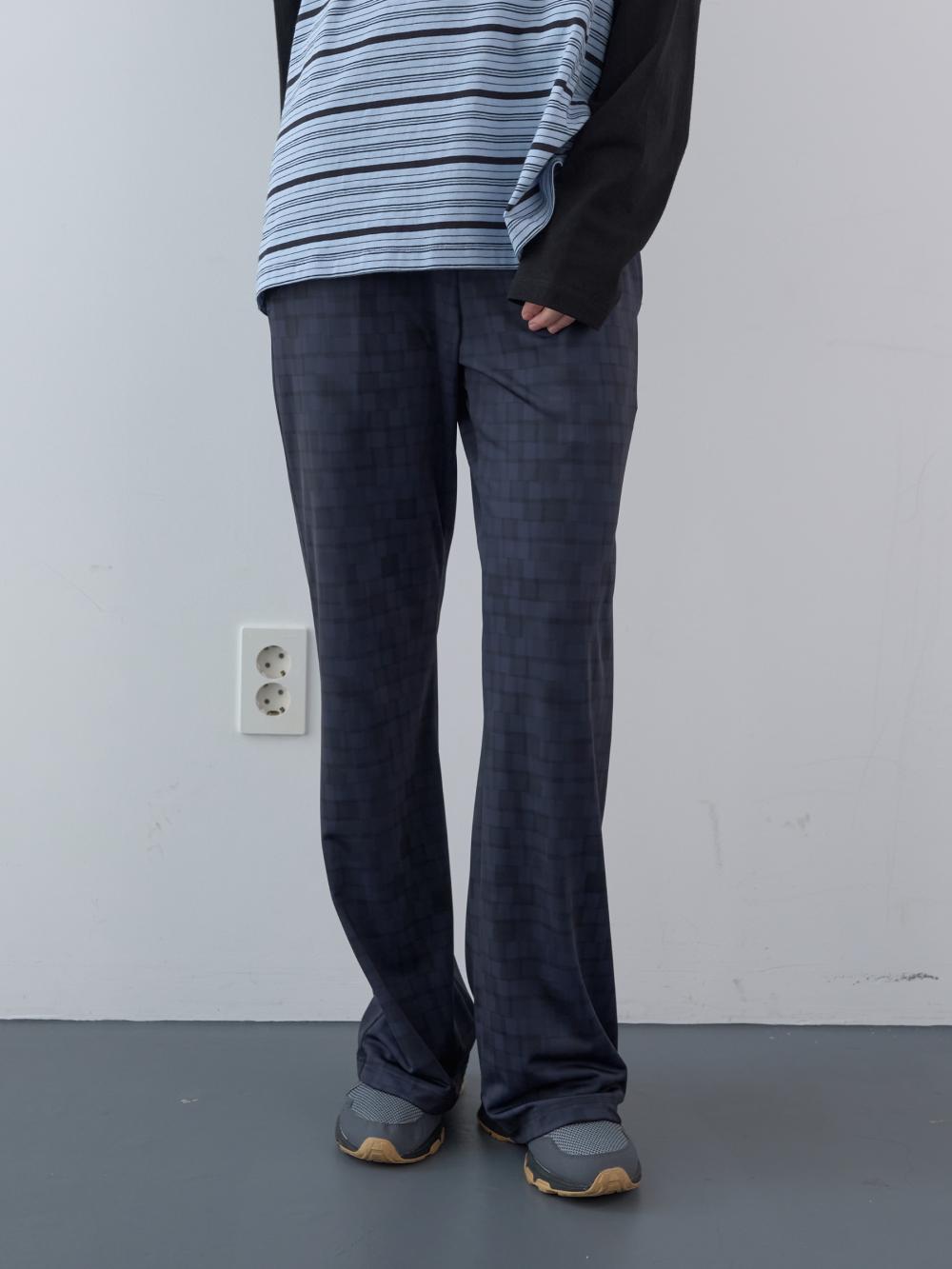 タイルバンディングブーツカットパンツ (ネイビー) | ENZO BLUES | HANA(ハナ) #10