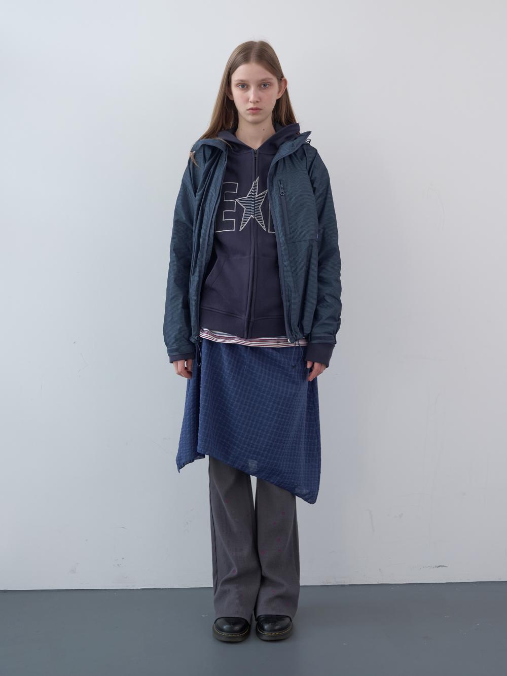 ワッフルドットバンディングブーツカットパンツ（チャコール） | ENZO BLUES | HANA(ハナ) #10