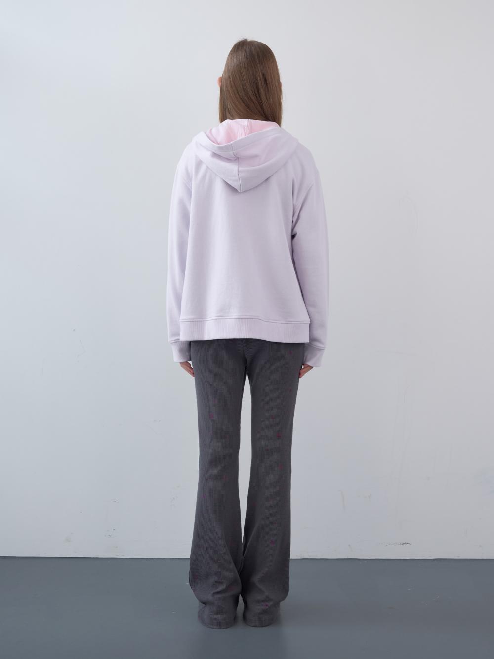 ワッフルドットバンディングブーツカットパンツ（チャコール） | ENZO BLUES | HANA(ハナ) #8