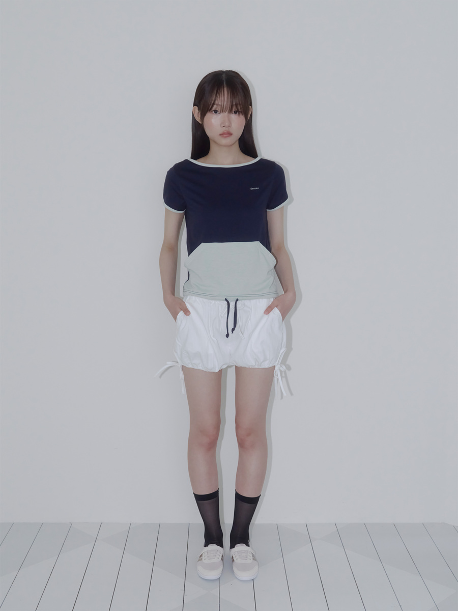 パンプキントゥインクルデニムショートパンツ（ホワイト） | ONSKA | HANA(ハナ) #23