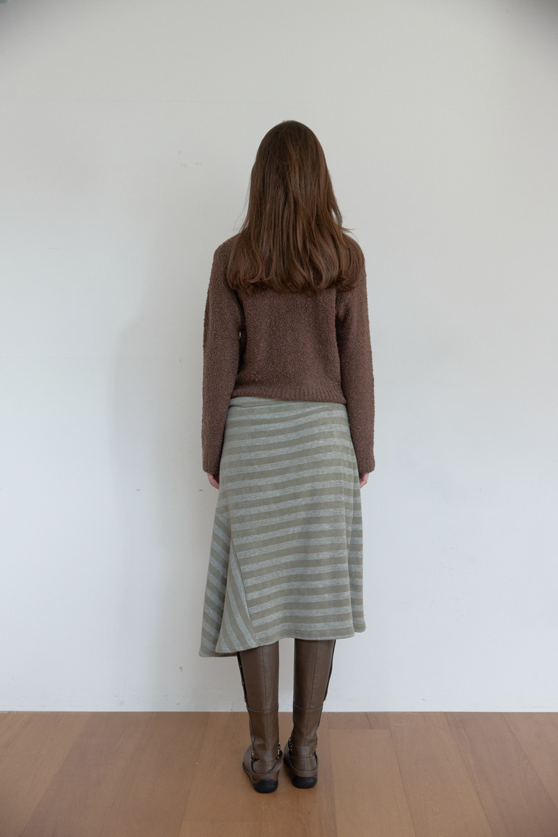 ブークレテクスチャーカーディガン（ブラウン） | ASURA | HANA(ハナ) #5