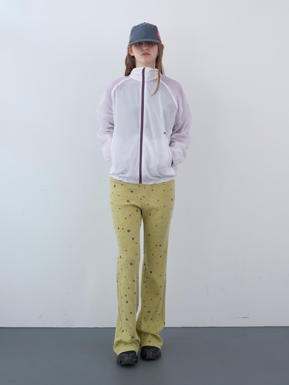 ワッフルドットバンディングブーツカットパンツ(イエロー) | ENZO BLUES | HANA(ハナ) #2