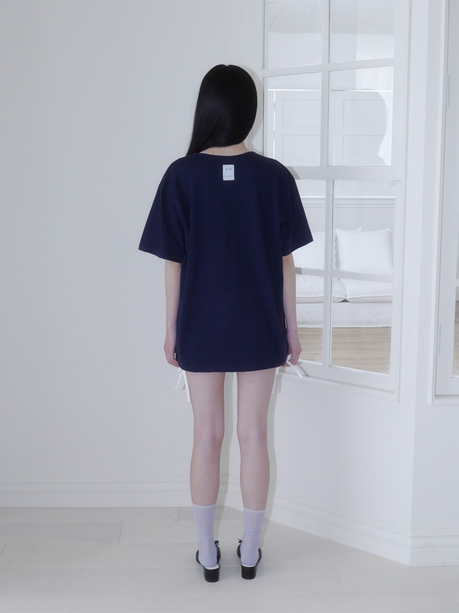 クレヨンフルーツTシャツ（アップルネイビー） | ONSKA | HANA(ハナ) #4