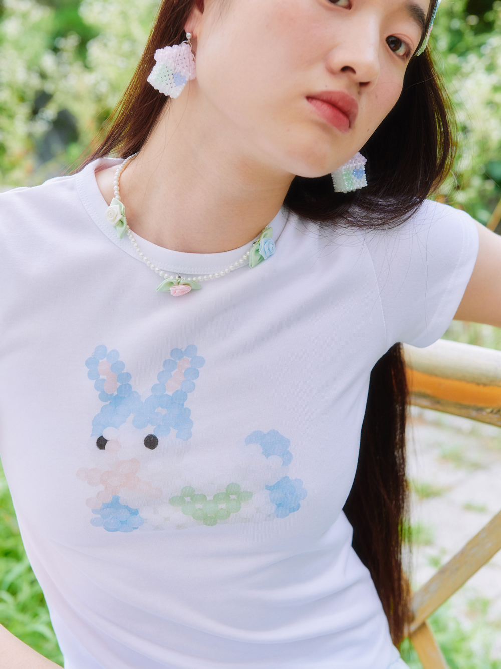 ハートラビットTシャツ | Swingset | HANA(ハナ) #5