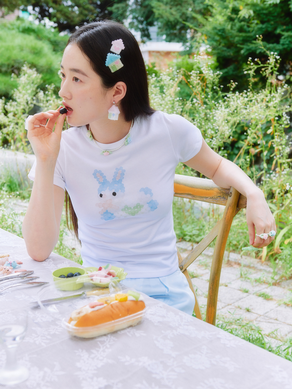ハートラビットTシャツ | Swingset | HANA(ハナ) #4