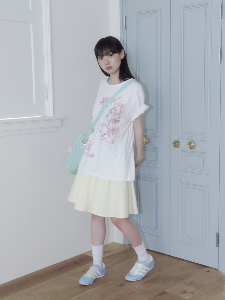 クレヨンフルーツTシャツ（アップルホワイト） | ONSKA | HANA(ハナ) #22