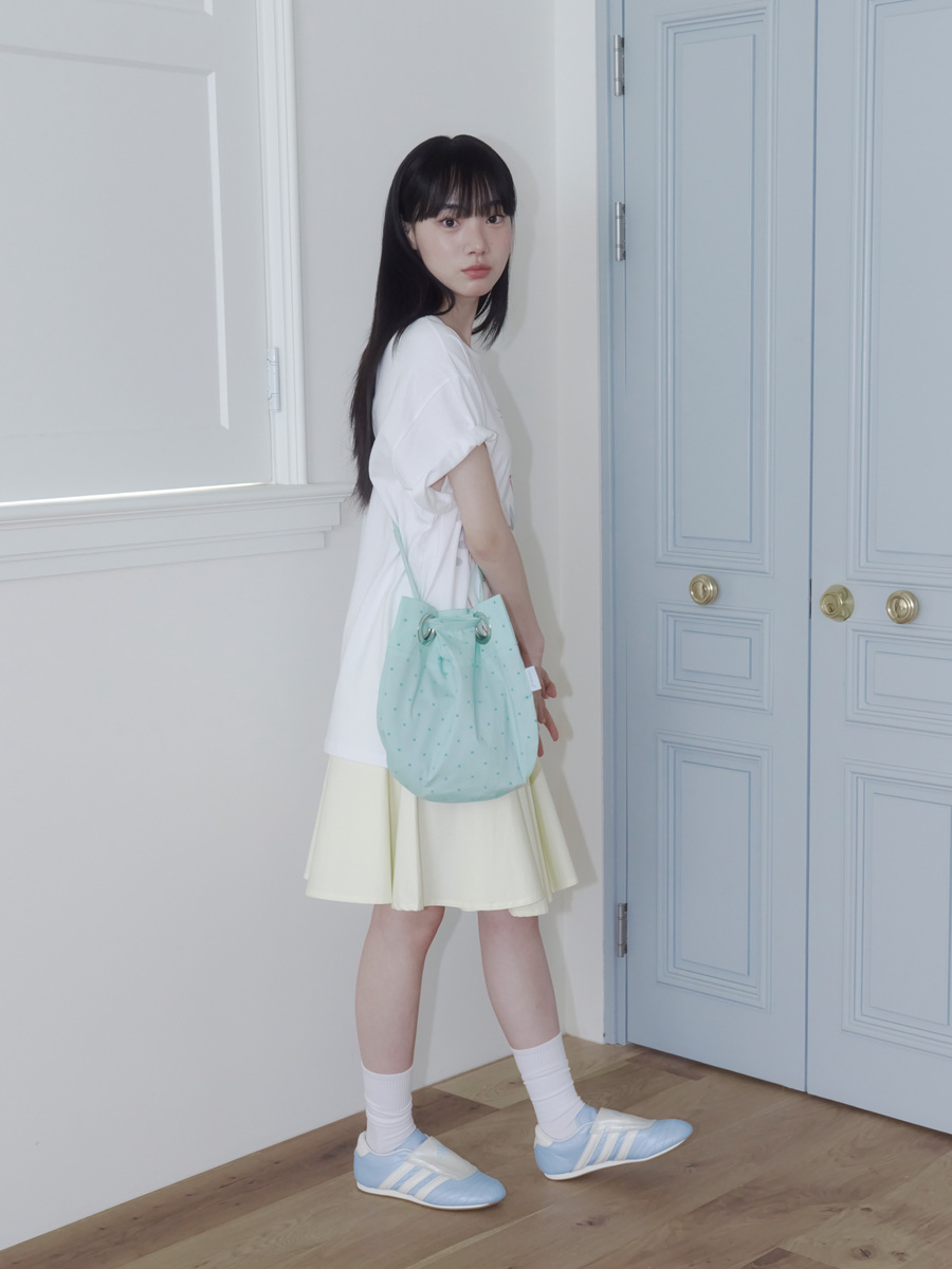クレヨンフルーツTシャツ（アップルホワイト） | ONSKA | HANA(ハナ) #23