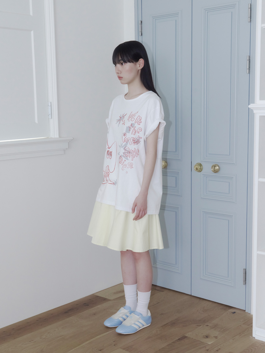 クレヨンフルーツTシャツ（アップルホワイト） | ONSKA | HANA(ハナ) #14