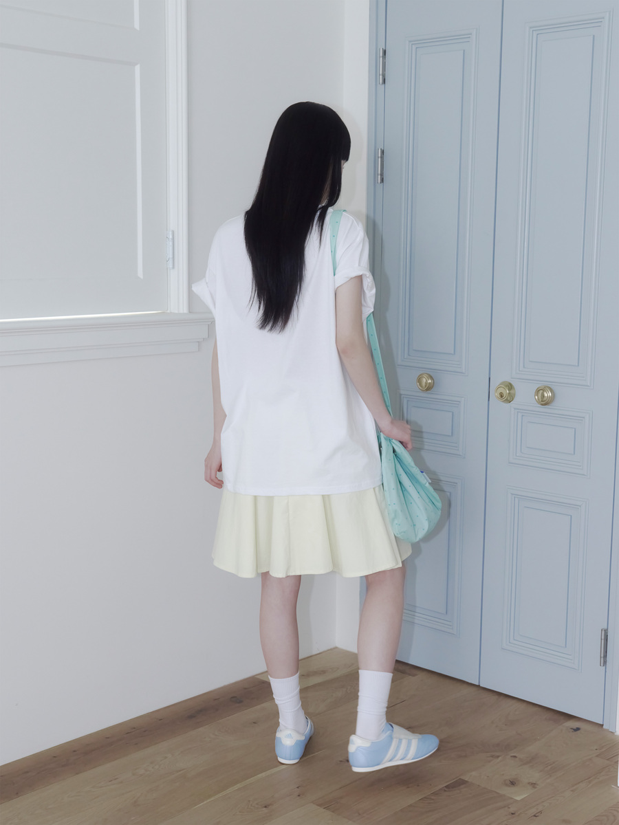 クレヨンフルーツTシャツ（アップルホワイト） | ONSKA | HANA(ハナ) #19
