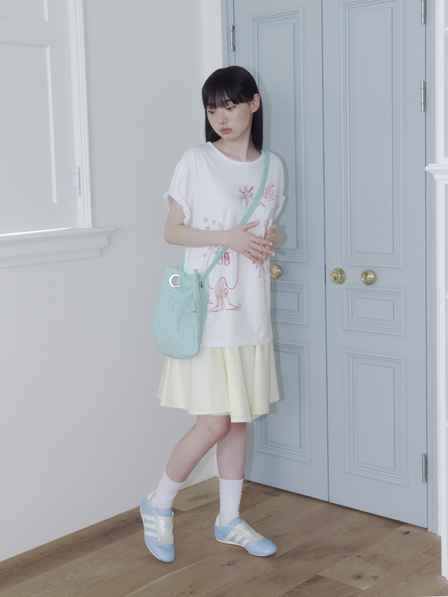 クレヨンフルーツTシャツ（アップルホワイト） | ONSKA | HANA(ハナ) #21