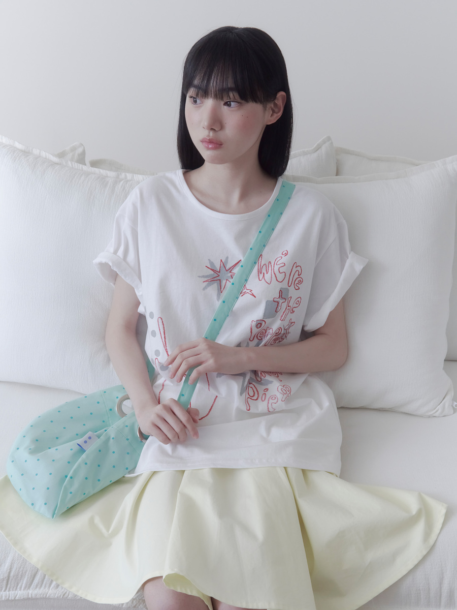 クレヨンフルーツTシャツ（アップルホワイト） | ONSKA | HANA(ハナ) #8