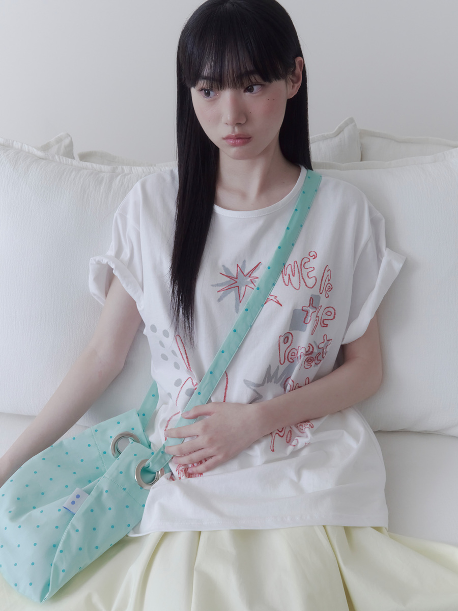 クレヨンフルーツTシャツ（アップルホワイト） | ONSKA | HANA(ハナ) #10