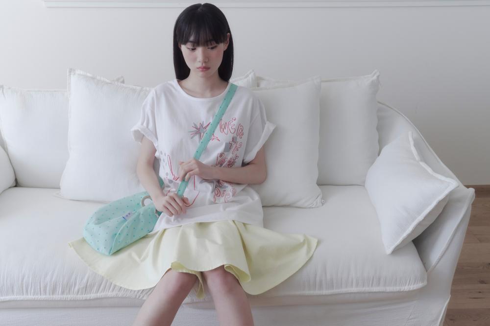 クレヨンフルーツTシャツ（アップルホワイト） | ONSKA | HANA(ハナ) #6