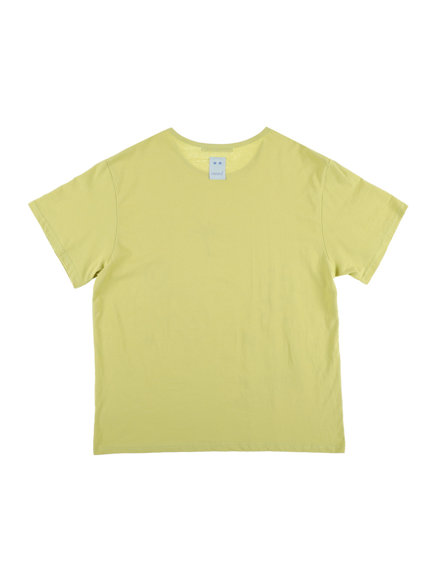 クレヨンフルーツTシャツ（ペアオリーブ） | ONSKA | HANA(ハナ) #20