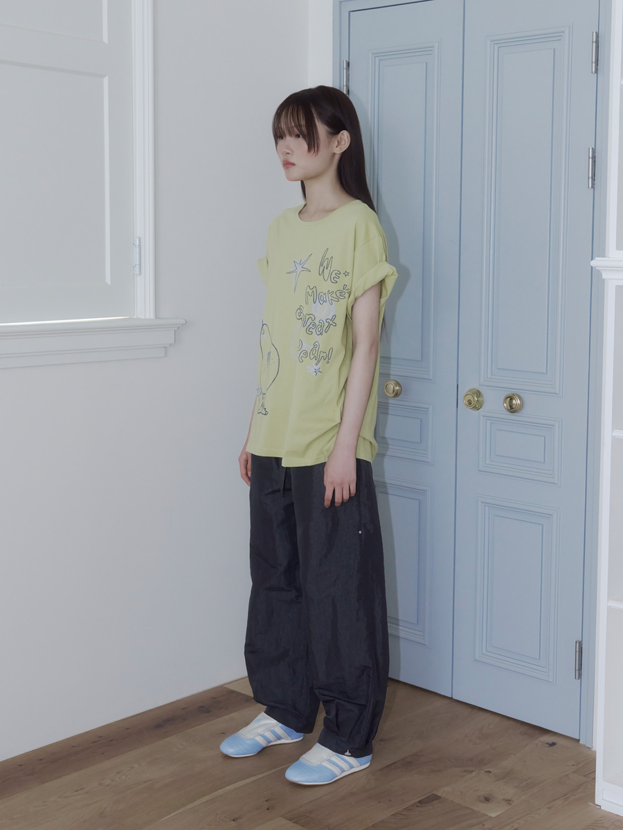 クレヨンフルーツTシャツ（ペアオリーブ） | ONSKA | HANA(ハナ) #11