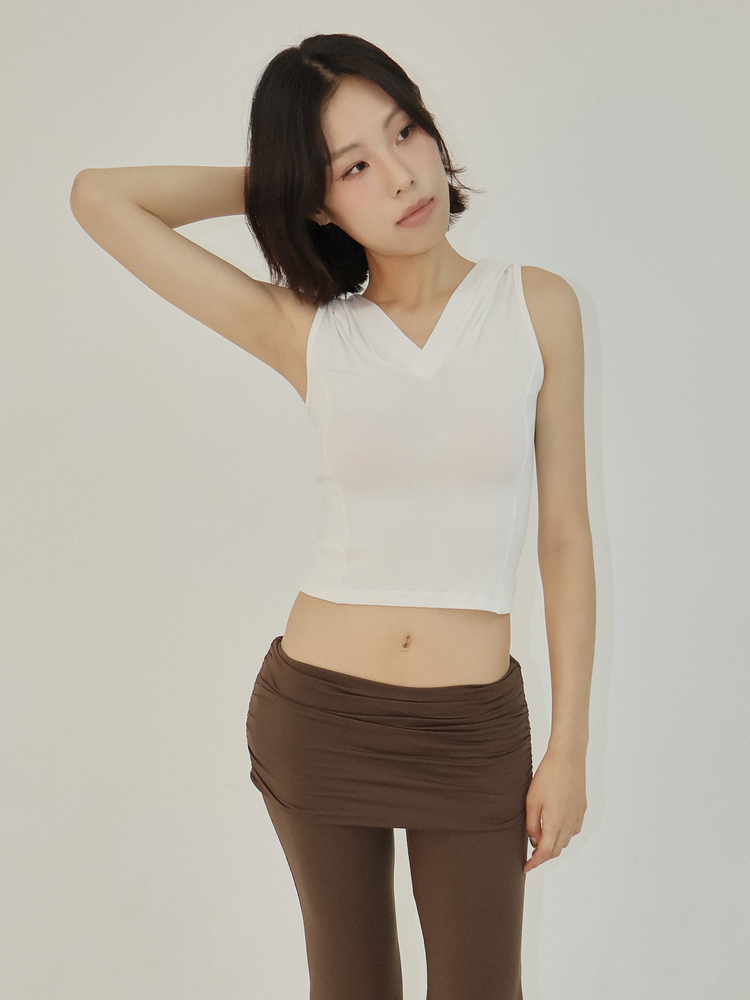 AS ベーシックシャーリングフォールディングパンツ（ブラウン） | ASURA | HANA(ハナ) #7