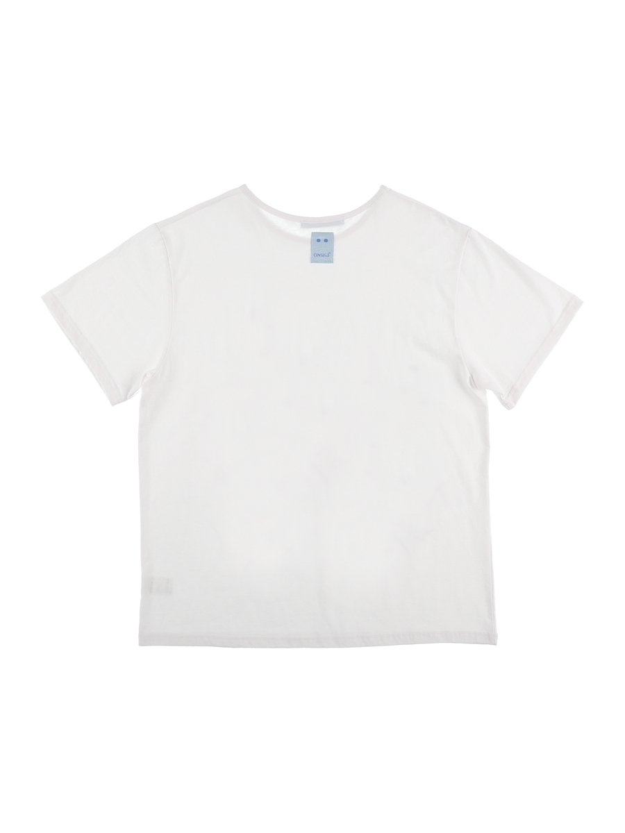 クレヨンフルーツTシャツ（ペアホワイト） | ONSKA | HANA(ハナ) #2