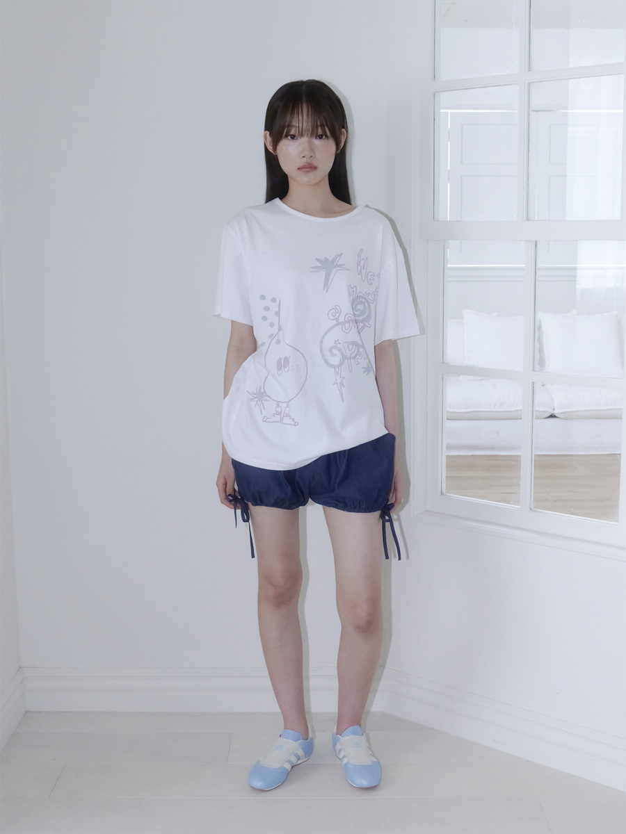クレヨンフルーツTシャツ（ペアホワイト） | ONSKA | HANA(ハナ) #7