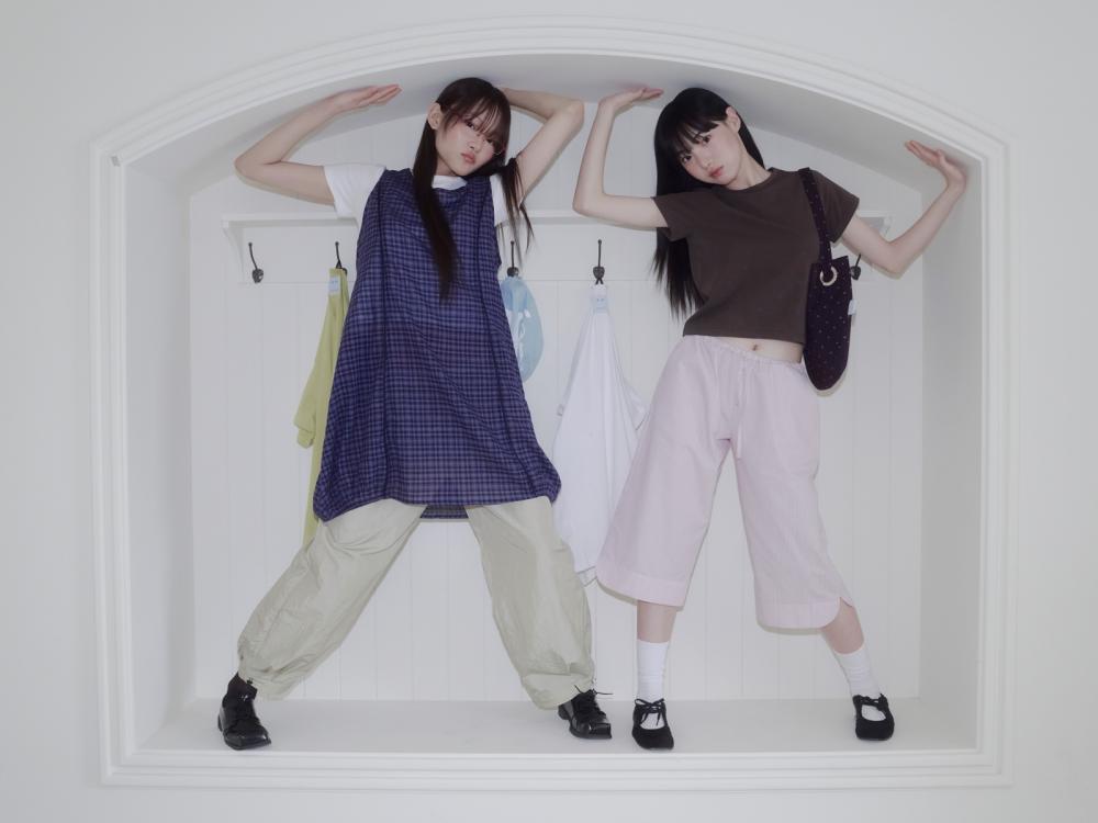 バルーンチェックワンピース (ネイビー) | ONSKA | HANA(ハナ) #35