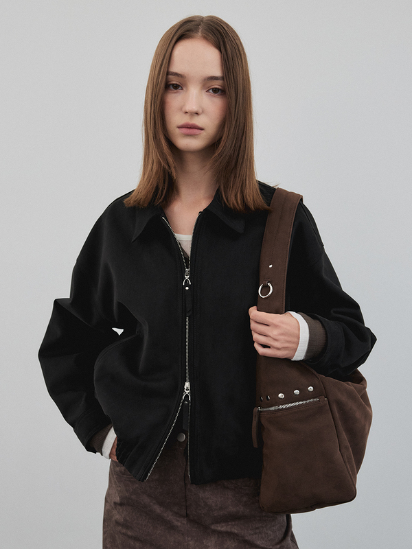 スタッドスエードバルキーバッグ(ブラウニー) | CHRISTINE PROJECT | HANA(ハナ) #2