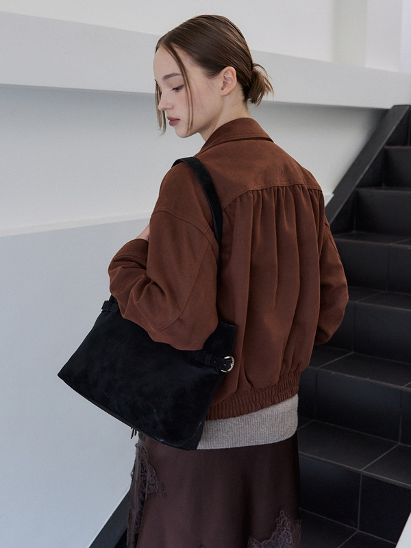 CPヴィーガンスエードボンバージャケット(2カラー) | CHRISTINE PROJECT | HANA(ハナ) #3