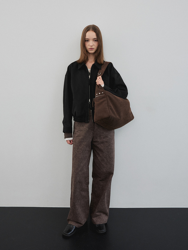 CPヴィーガンスエードボンバージャケット(2カラー) | CHRISTINE PROJECT | HANA(ハナ) #5