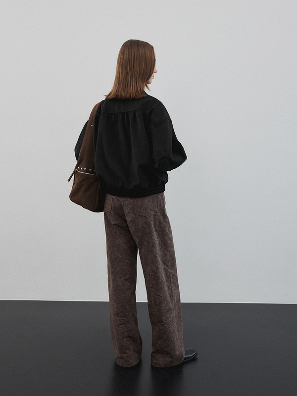 CPヴィーガンスエードボンバージャケット(2カラー) | CHRISTINE PROJECT | HANA(ハナ) #6