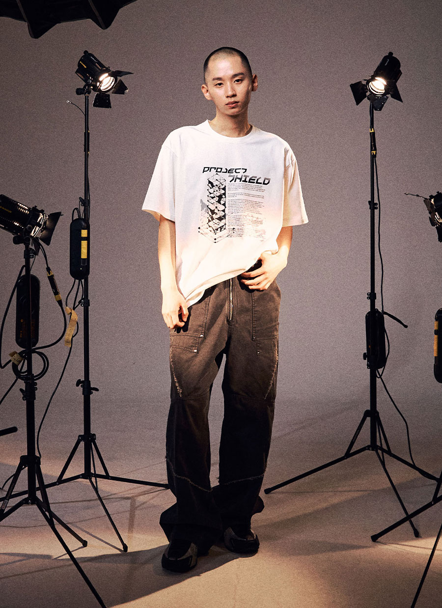 OGシールドグラフィックショートスリーブTシャツ-ホワイト | OFFGRID | HANA(ハナ) #3