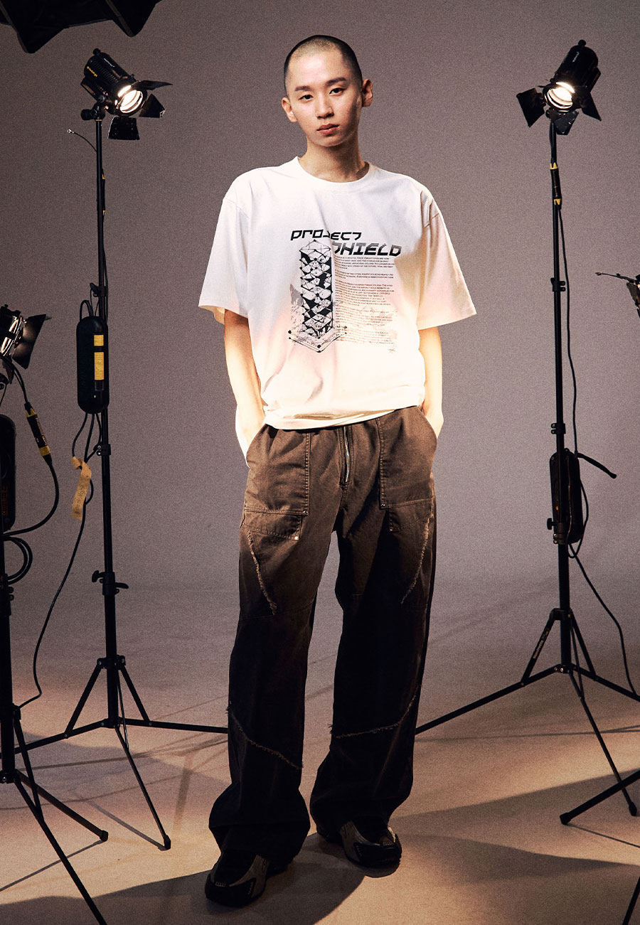 OGシールドグラフィックショートスリーブTシャツ-ホワイト | OFFGRID | HANA(ハナ) #5