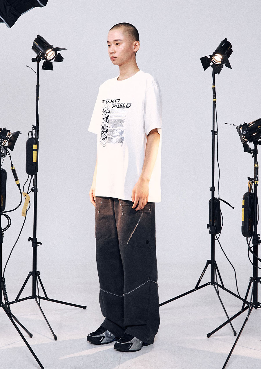 OGシールドグラフィックショートスリーブTシャツ-ホワイト | OFFGRID | HANA(ハナ) #9