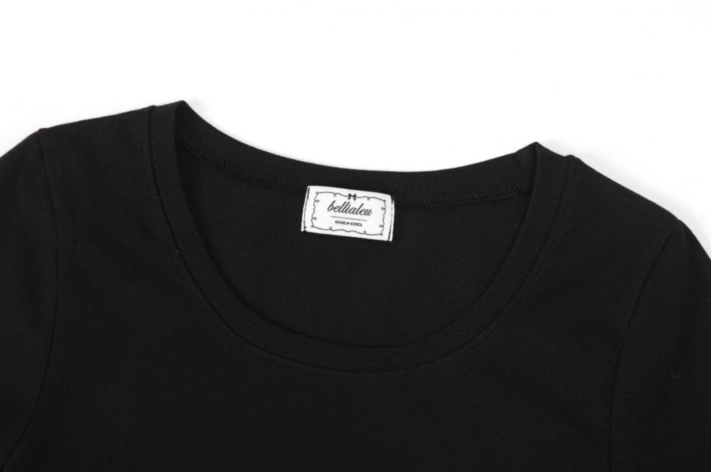 トゥインクルハーフTシャツ(ブラック) | Bellialeu | HANA(ハナ) #15