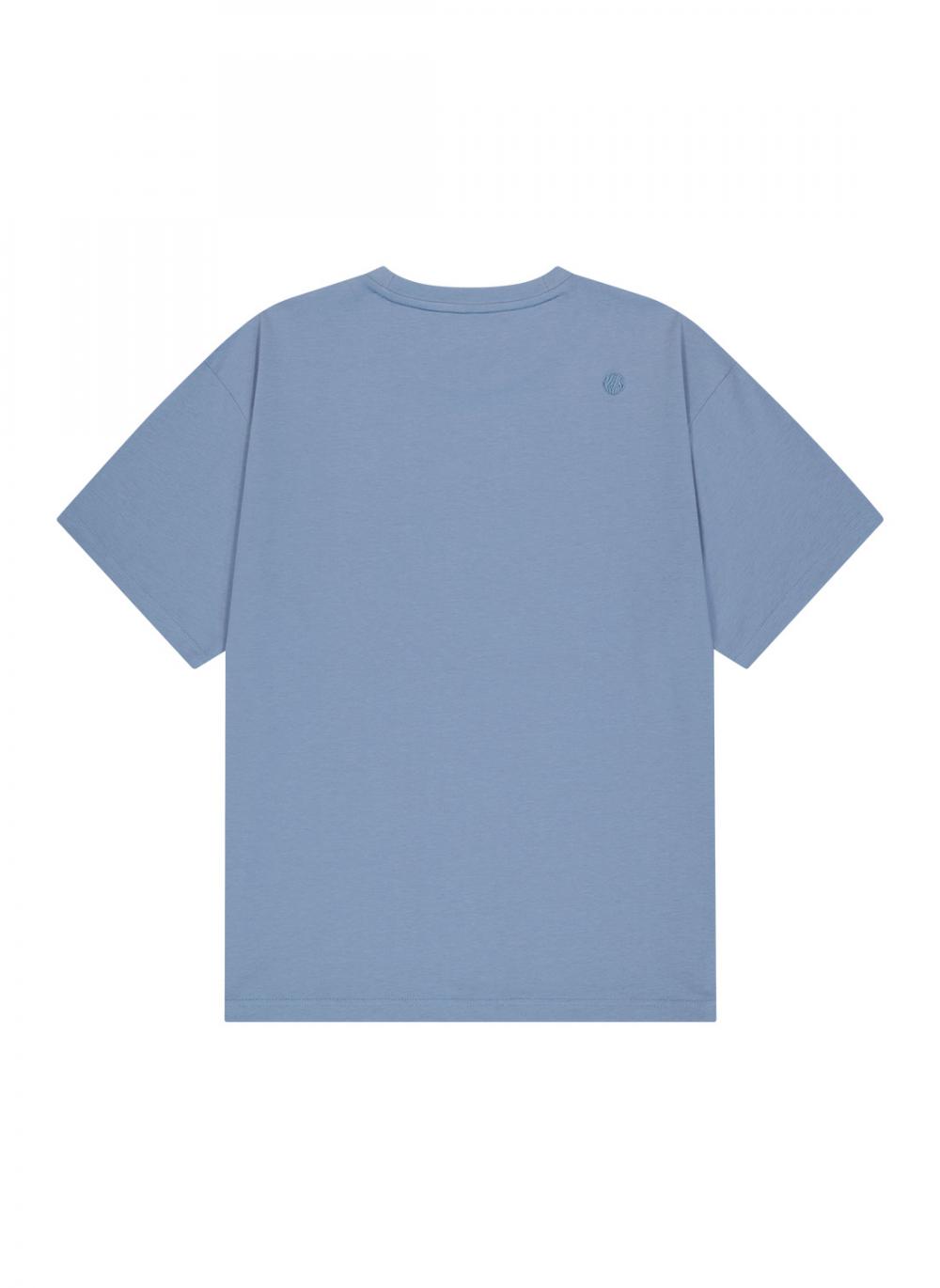 OGシールドダーツショートスリーブTシャツ-ブルー | OFFGRID | HANA(ハナ) #10