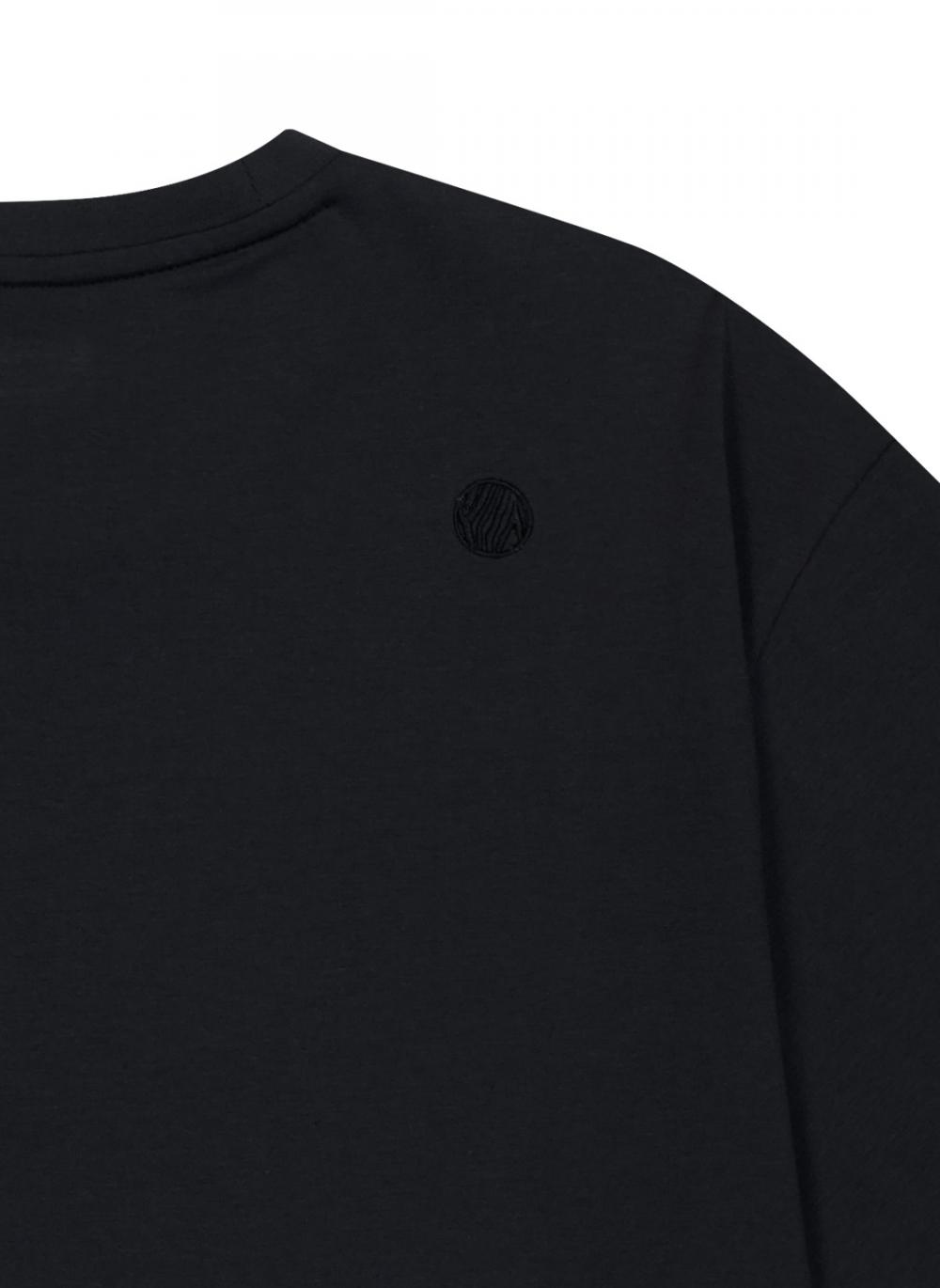 OGシールドダーツショートスリーブTシャツ-ブラック | OFFGRID | HANA(ハナ) #9