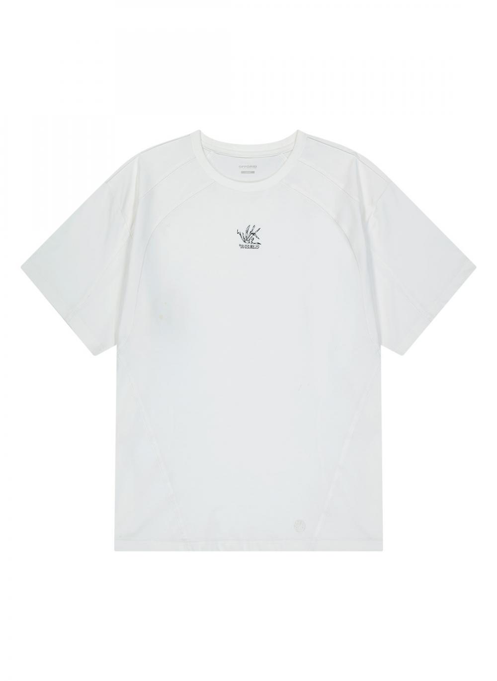 OGシールドインシジョンショートスリーブTシャツ-ホワイト | OFFGRID | HANA(ハナ) #2
